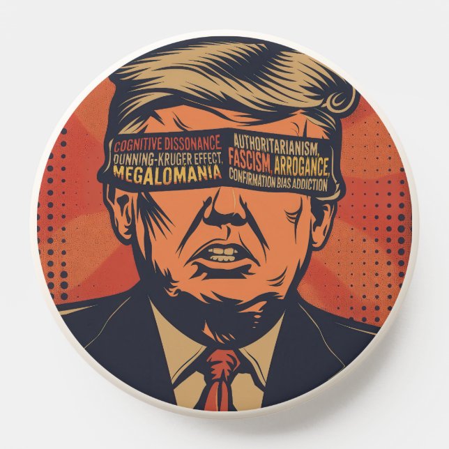 A president blindfolded by mental issues PopSocket (Popsocket)