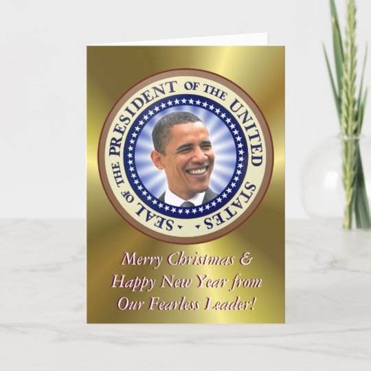 A President Obama Christmas Card