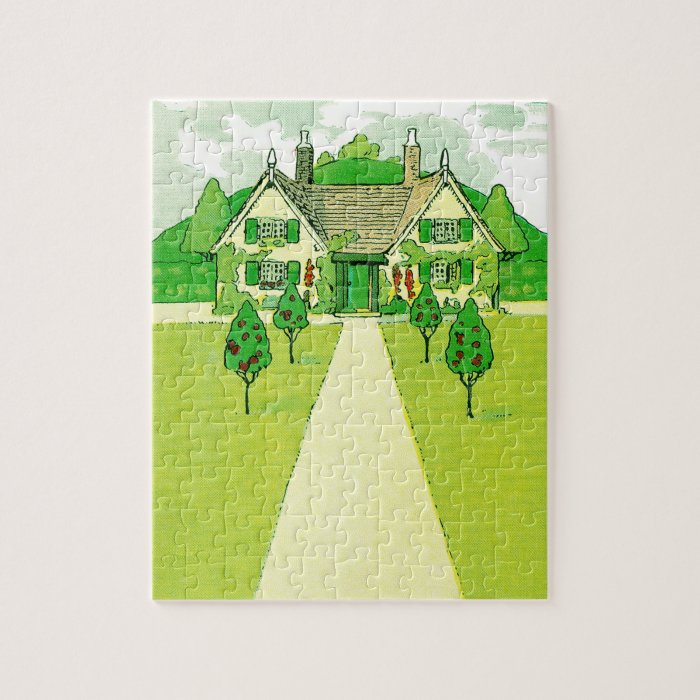 A Pretty Little House Puzzles