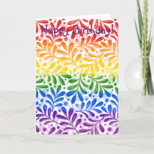 A Pride of Vines Birthday  Card