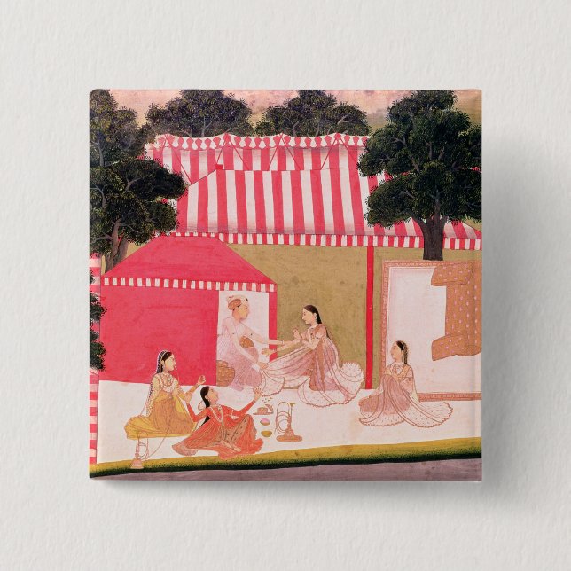 A Prince and his Harem Button (Front)