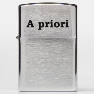 A priori zippo lighter