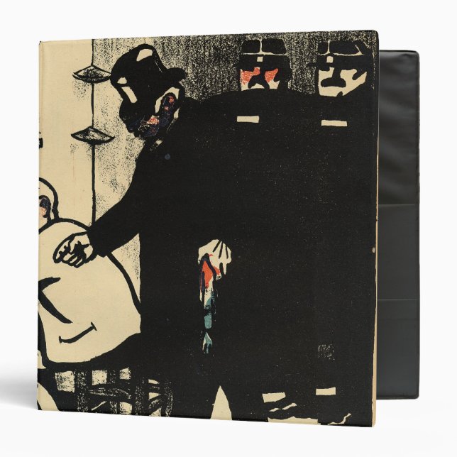 A prisoner is exiled from Crimes and 3 Ring Binder (Front/Inside)