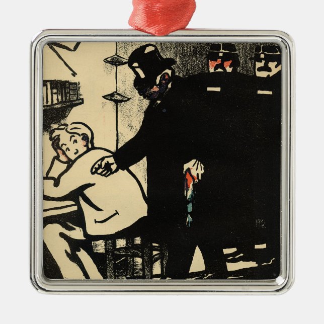 A prisoner is exiled from Crimes and Metal Ornament (Front)