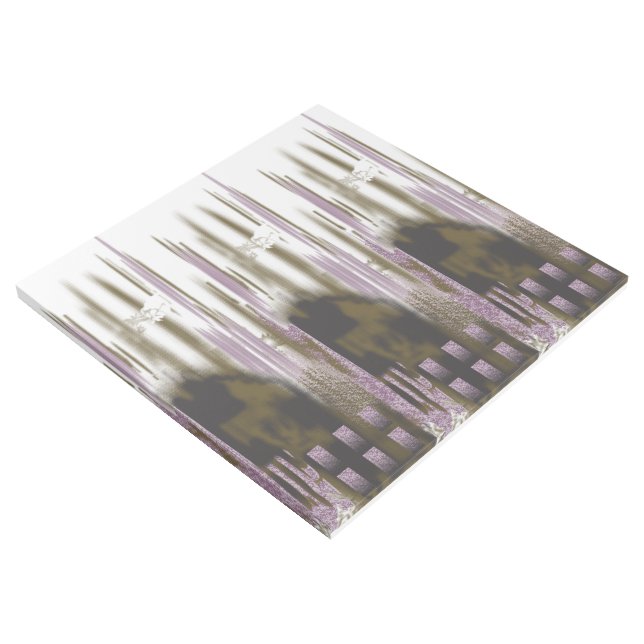 A pristine lake nestled among snow-capped mountain gallery wrap (3/4)