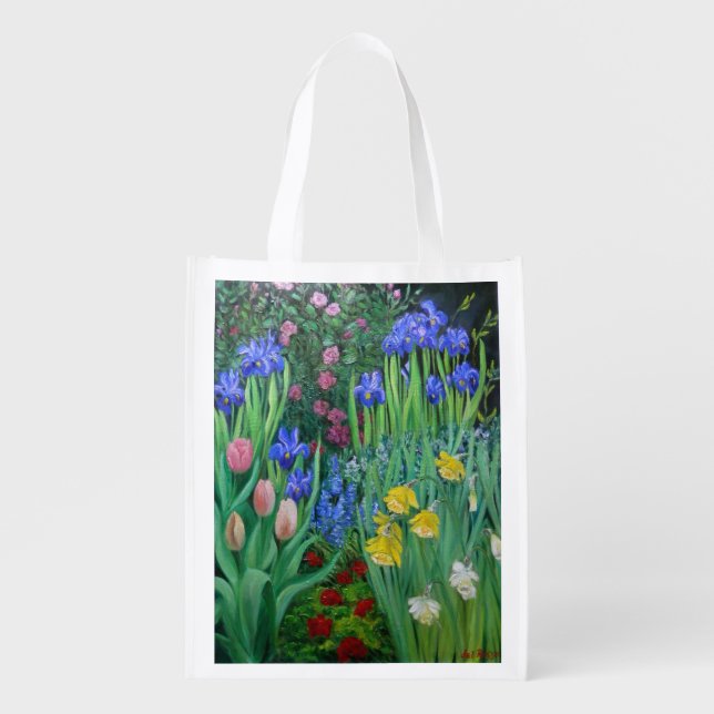 A private garden for your reusable bag (Front)
