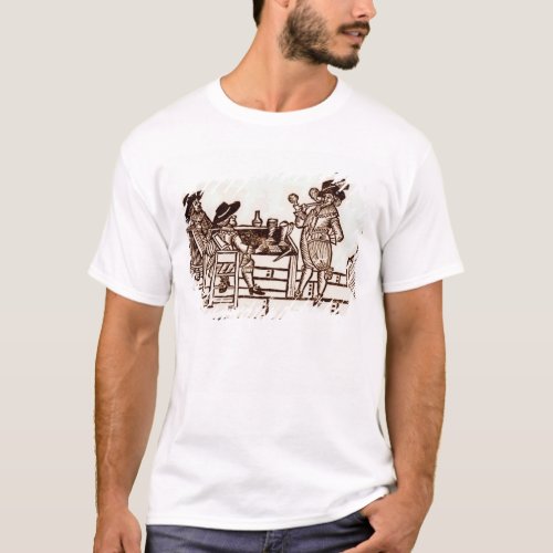 A Privy Chamber with Pipe and Tankard T_Shirt