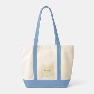 A product with a design of "Have a nice day" Tote Bag