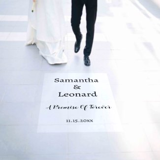 A Promise Of Forever Welcome Wedding