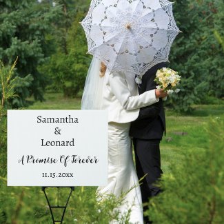 A Promise Of Forever Welcome Wedding