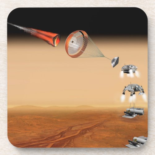 A Proposed Mars Sample Return Mission Beverage Coaster
