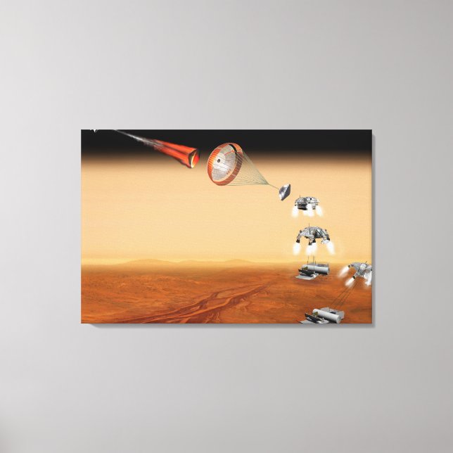 A Proposed Mars Sample Return Mission. Canvas Print (Front)