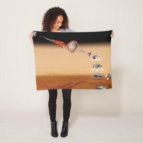 A Proposed Mars Sample Return Mission Fleece Blanket