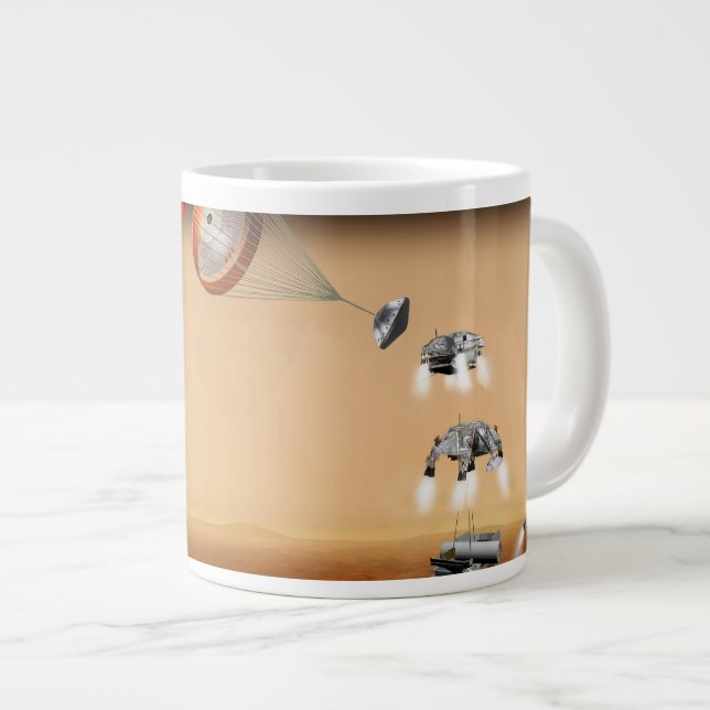 A Proposed Mars Sample Return Mission. Giant Coffee Mug (Front Right)