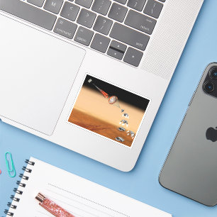 A Proposed Mars Sample Return Mission. Sticker