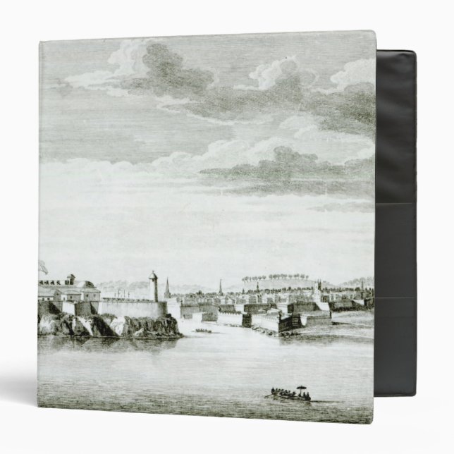 A Prospect of the Moro Castle and City of Binder (Front/Inside)