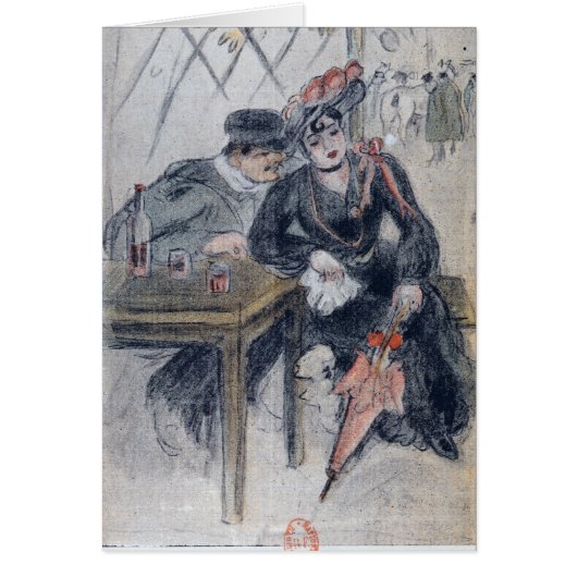 A Prostitute and her Client Cards (Front)