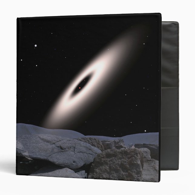 A protoplanetary disk 3 ring binder (Front/Inside)