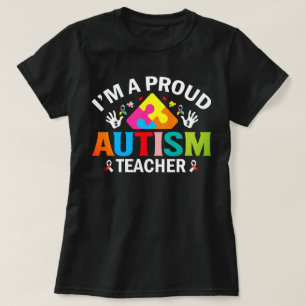 A Proud Teacher of Autism Students T-Shirt