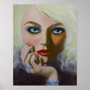 A PROVOCATIVE LADY, POSTER