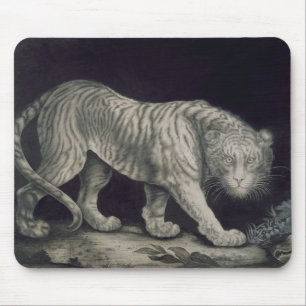 A Prowling Tiger (pencil on paper) Mouse Pad