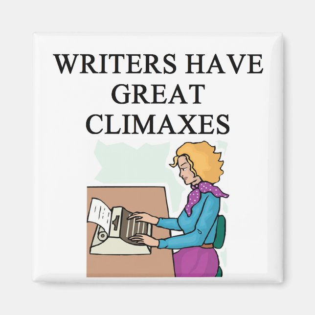 a pun for writers magnet (Front)