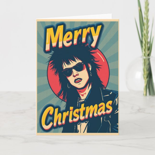A punk christmas card (Front)