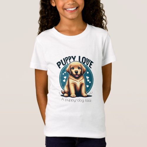 A Puppy Dog Face T_Shirt