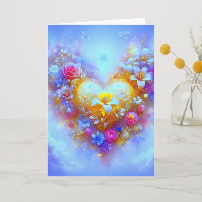 A Pure Heart Thank You Card (Front)