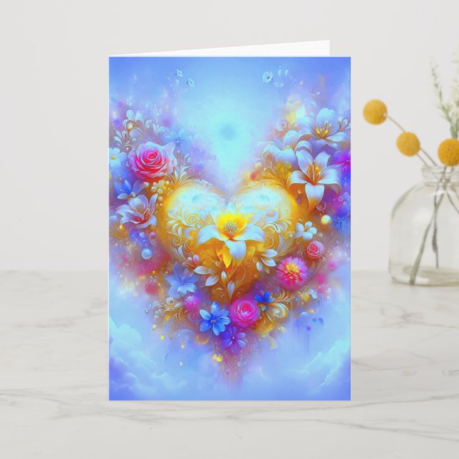 A Pure Heart Thank You Card (Front)