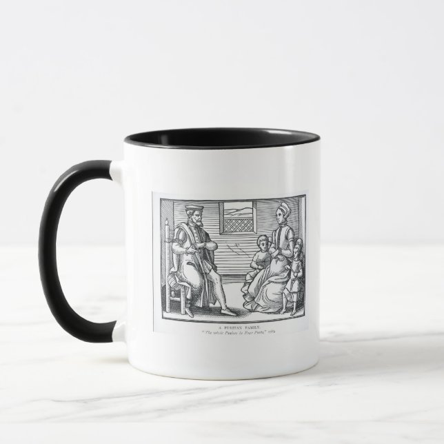 A Puritan Family Mug (Left)