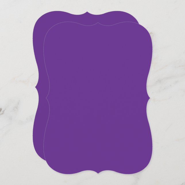 a purple background with a white border (Front/Back)