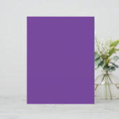 a purple background with a white border (Standing Front)