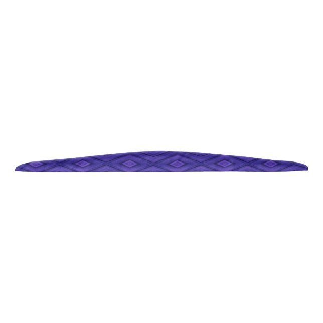 A purple headband with a diamond pattern  (Front)