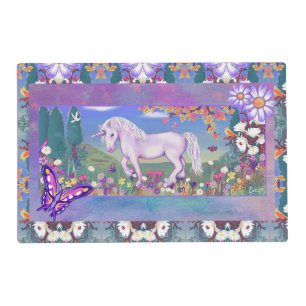 A purple Paradis Placemat