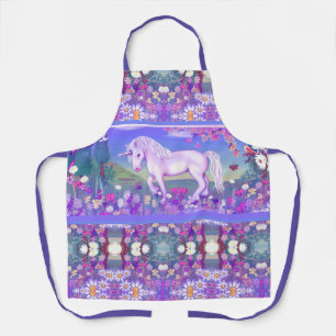 A Purple Paradise Apron