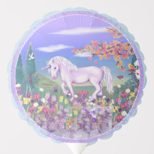 A Purple Paradise Balloon