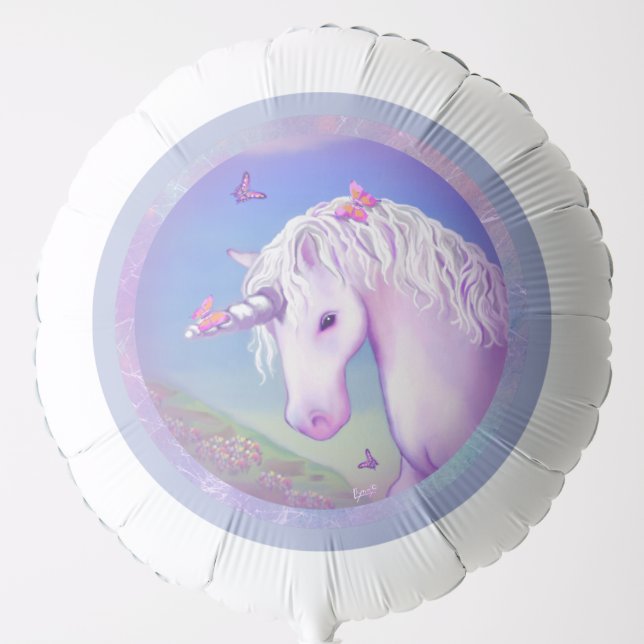 A purple paradise balloon (Front)