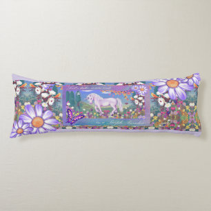 A Purple Paradise Body Pillow
