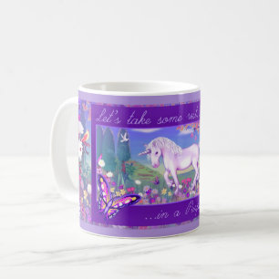 A Purple Paradise Coffee Mug