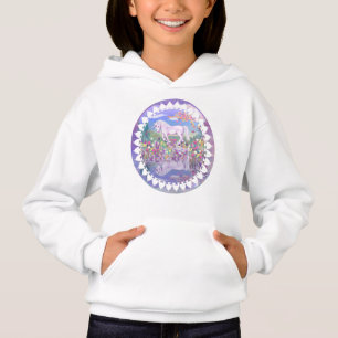 A purple paradise hoodie