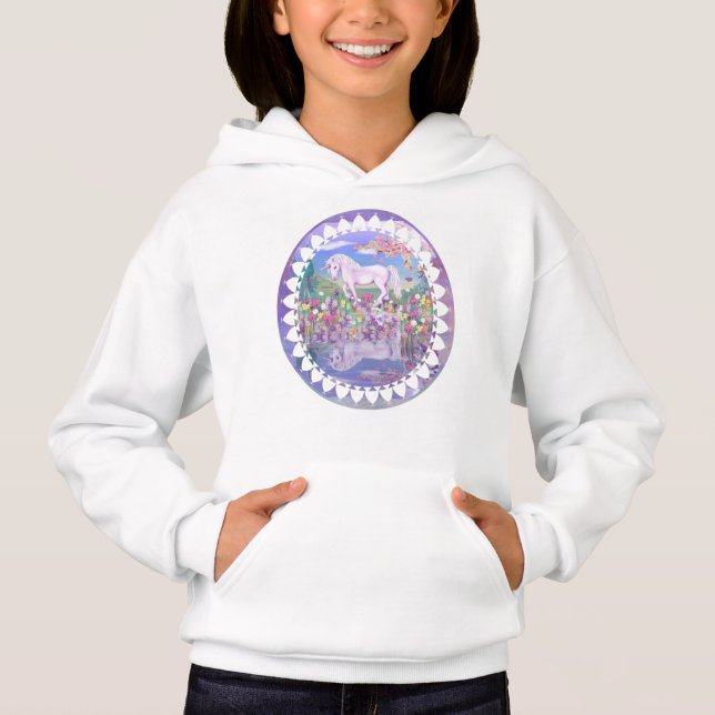 A purple paradise hoodie (Front)