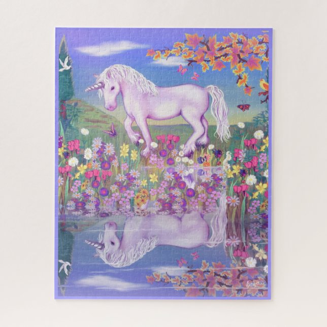 A Purple Paradise  Jigsaw Puzzle (Vertical)