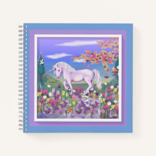 A Purple Paradise Notebook