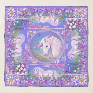 A purple Paradise Scarf