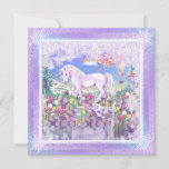 A Purple Paradise &amp; snowflake Card
