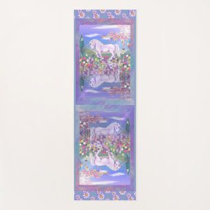 A Purple Paradise Yoga Mat