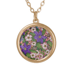 A Purple Patch 2011 Gold Plated Necklace