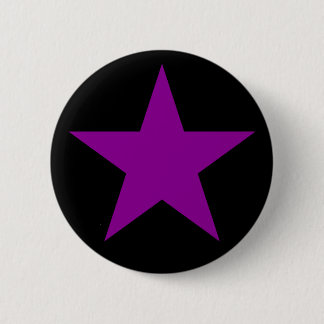 A Purple Star Of Anarcha-Feminism Button