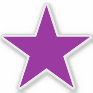 A Purple Star Of Anarcha-Feminism  Sticker
